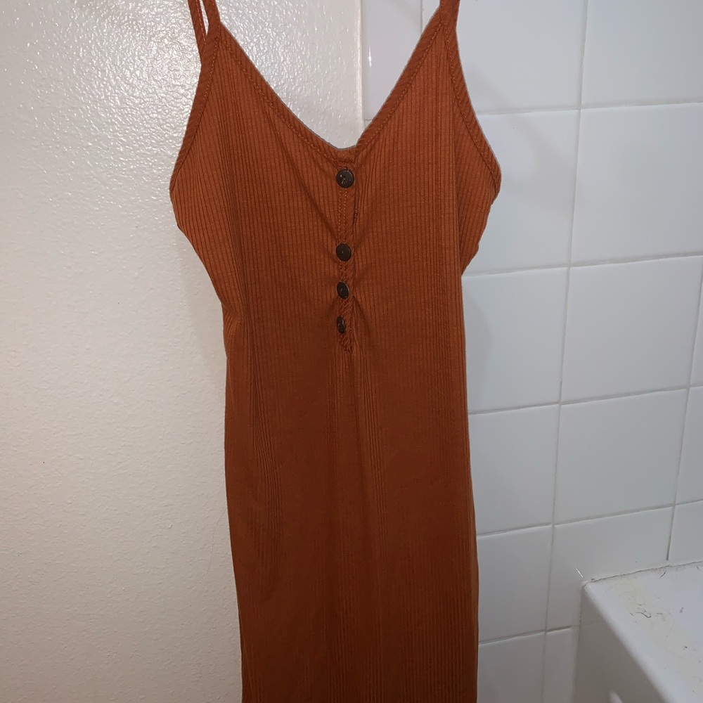 Orange dress